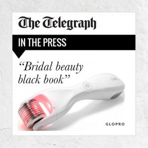 Bridal Beauty Preparation With GloPRO As Seen in The Telegraph