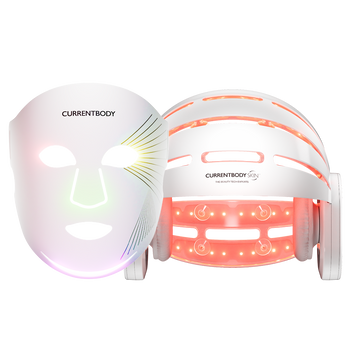 CurrentBody Skin LED Haargroei Helm & LED Gezichtsmasker: Serie 3