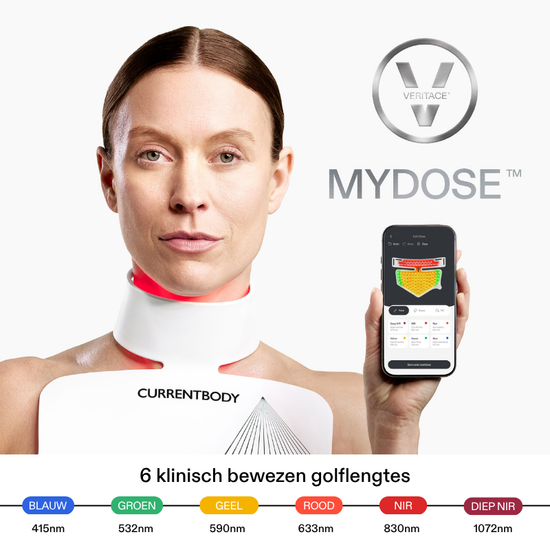 CurrentBody Skin LED hals- en decolletémasker: Serie 3