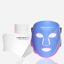 Serie 2 / LED lichttherapie masker tegen puistjes en vlekken & nek & decolleté masker
