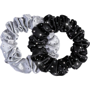 slip® Crystal Large Scrunchie Set - Moonlight