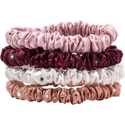 slip® Crystal Skinny Scrunchie Set - Manhattan Nights