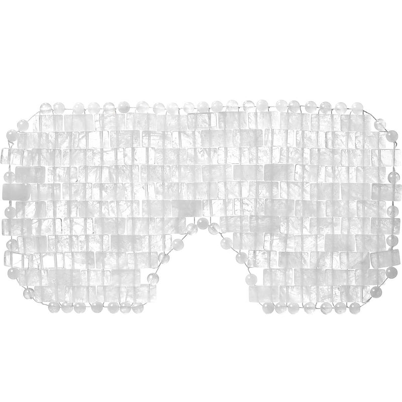 Hayo'u Clear Quartz Crystal Eye Mask