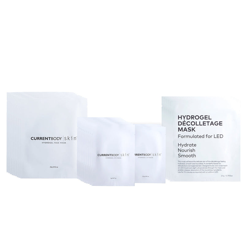 CurrentBody Skin Hydrogel Mask Family Kit