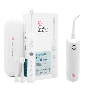 Spotlight Oral Care Sonic Toothbrush + Water Flosser Kit