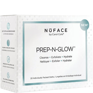 NuFACE Prep-N-Glow Cleansing Cloths